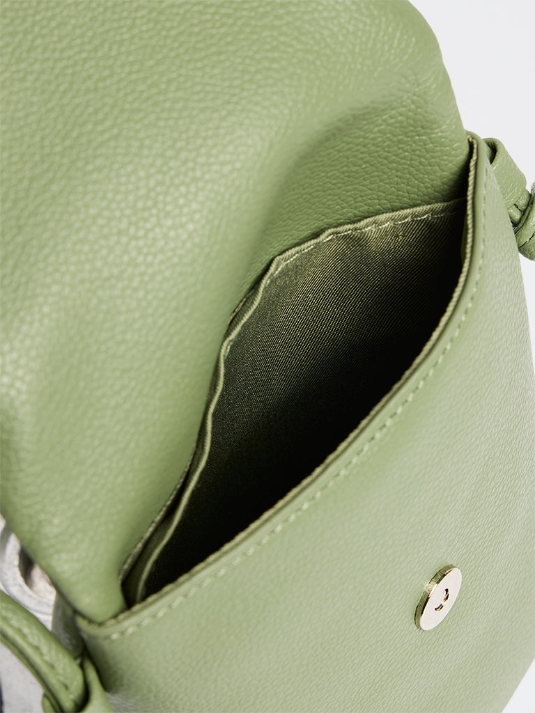 Westside Olive Mini Mobile Sling Bag