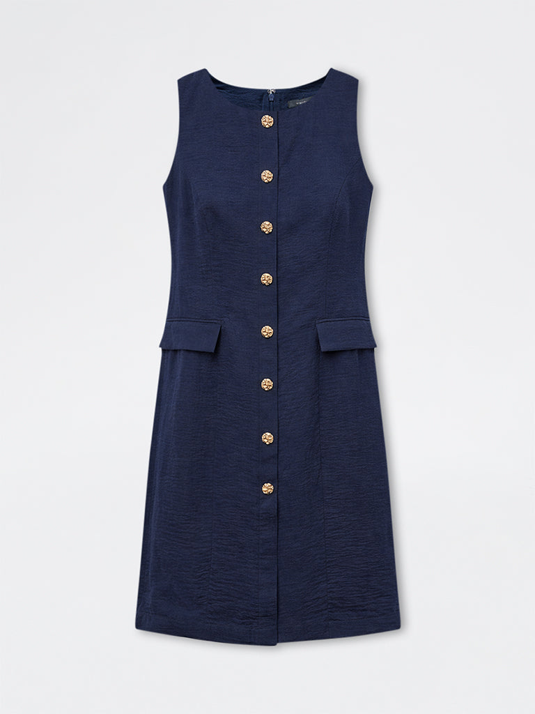 Wardrobe Navy Shift Dress