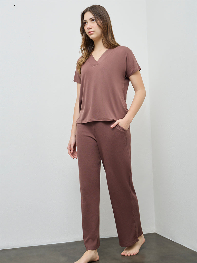 Wunderlove Light Brown Solid Top