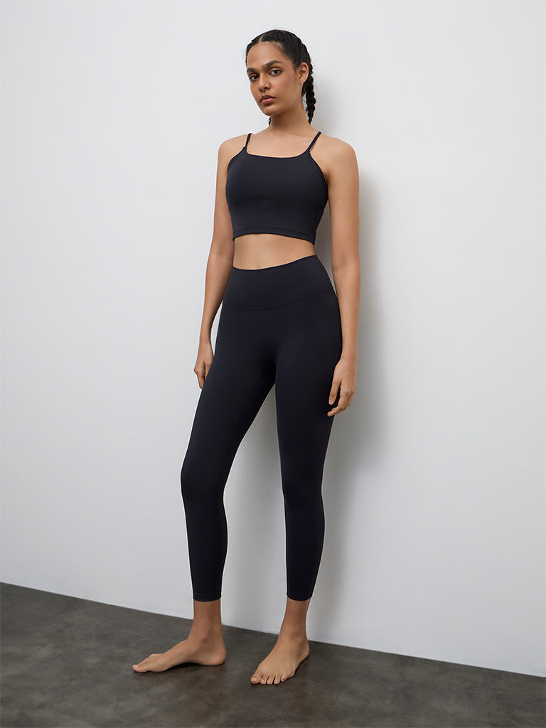 Nuoflexx Black High Rise Yoga Pants