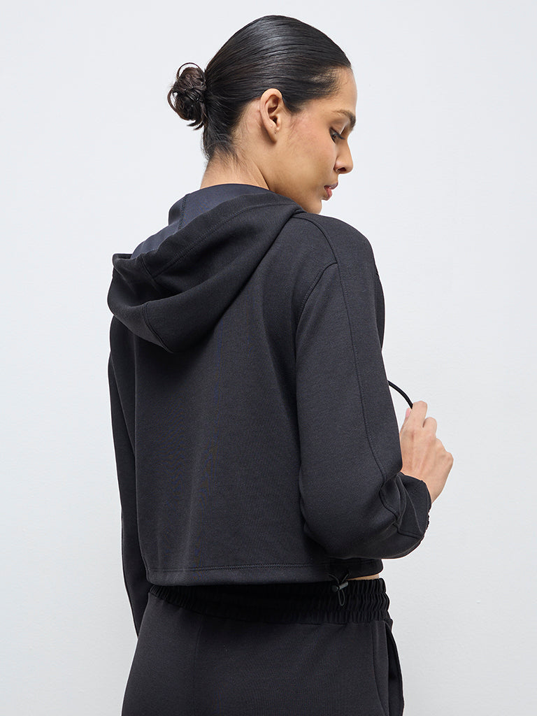 Nuoflexx Black Hooded Jacket