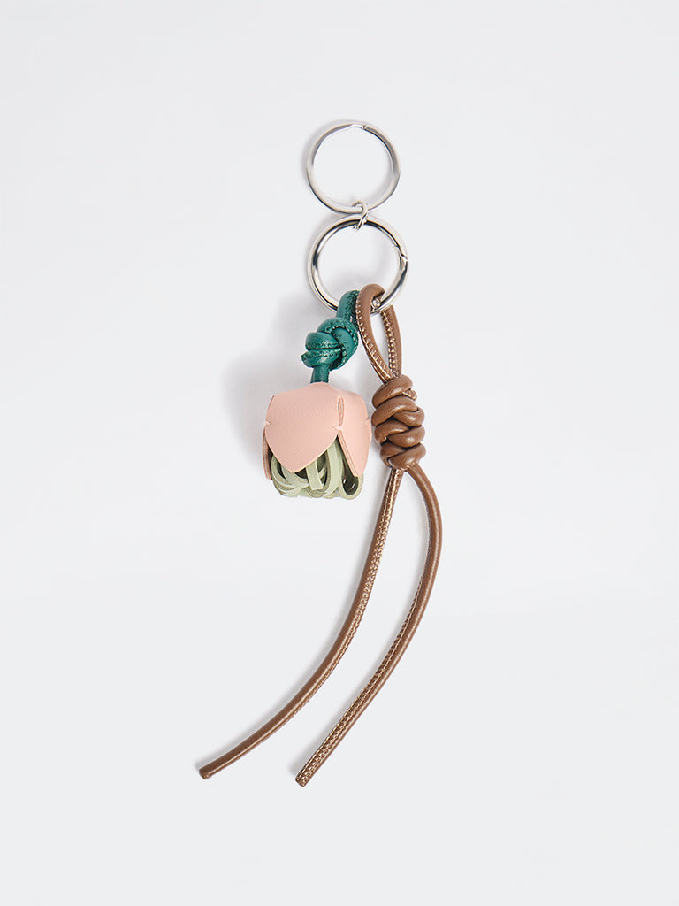 Westside Accessories Multicolour Flower Bag Charm