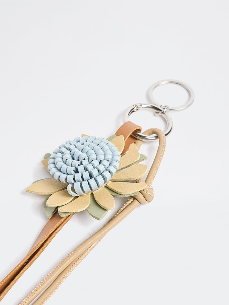Westside Accessories Multicolour Sunflower Bag Charm