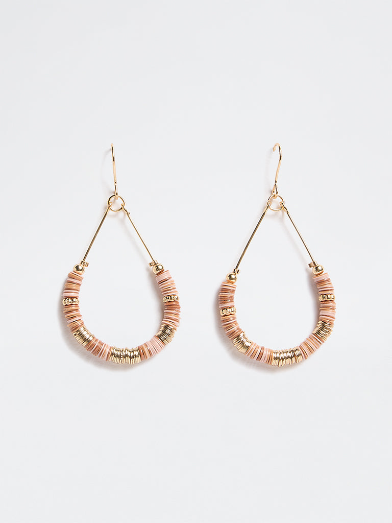 Westside Accessories Multicolour Beaded Drop Earrings