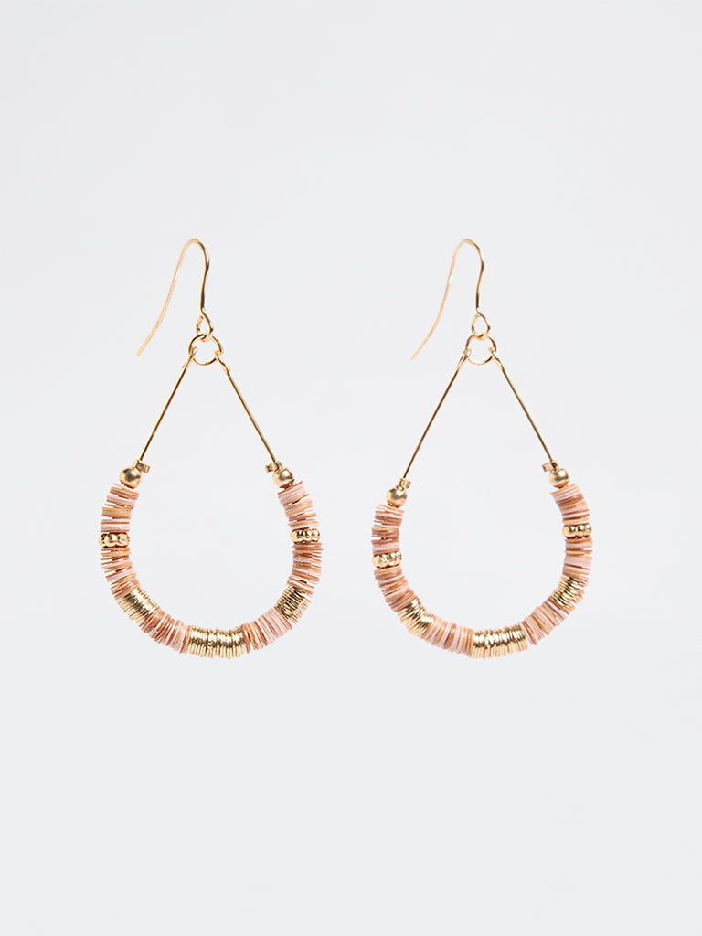 Westside Accessories Multicolour Beaded Drop Earrings