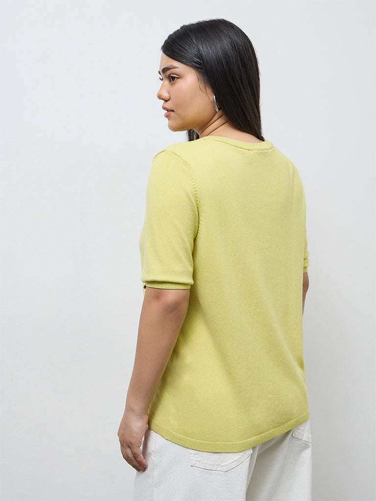 Gia Lime Solid Top