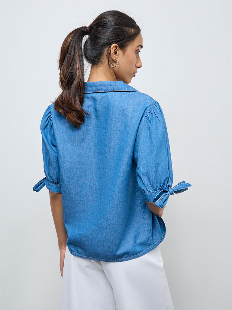 LOV Blue Denim Shirt