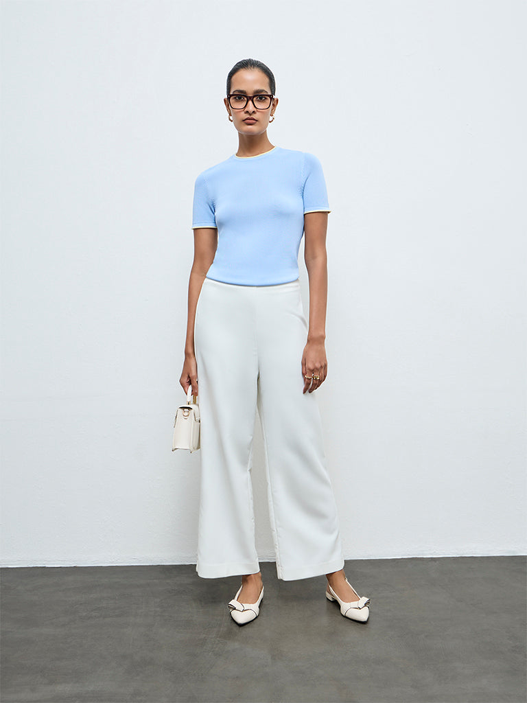 Wardrobe Blue Solid Top