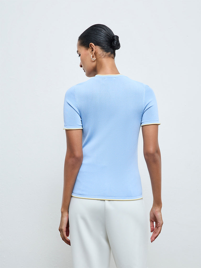 Wardrobe Blue Solid Top