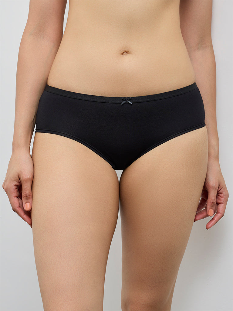 Wunderlove 3-Pack Low-Rise Cotton-Blend Briefs