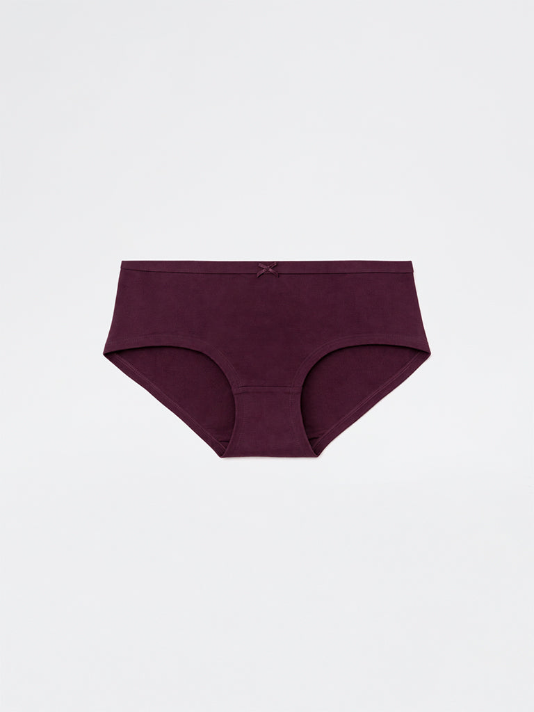Wunderlove 3-Pack Low-Rise Cotton-Blend Briefs