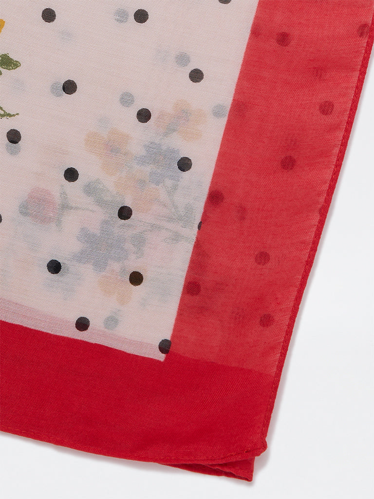 Westside Accessories Multi Floral Design Scarf