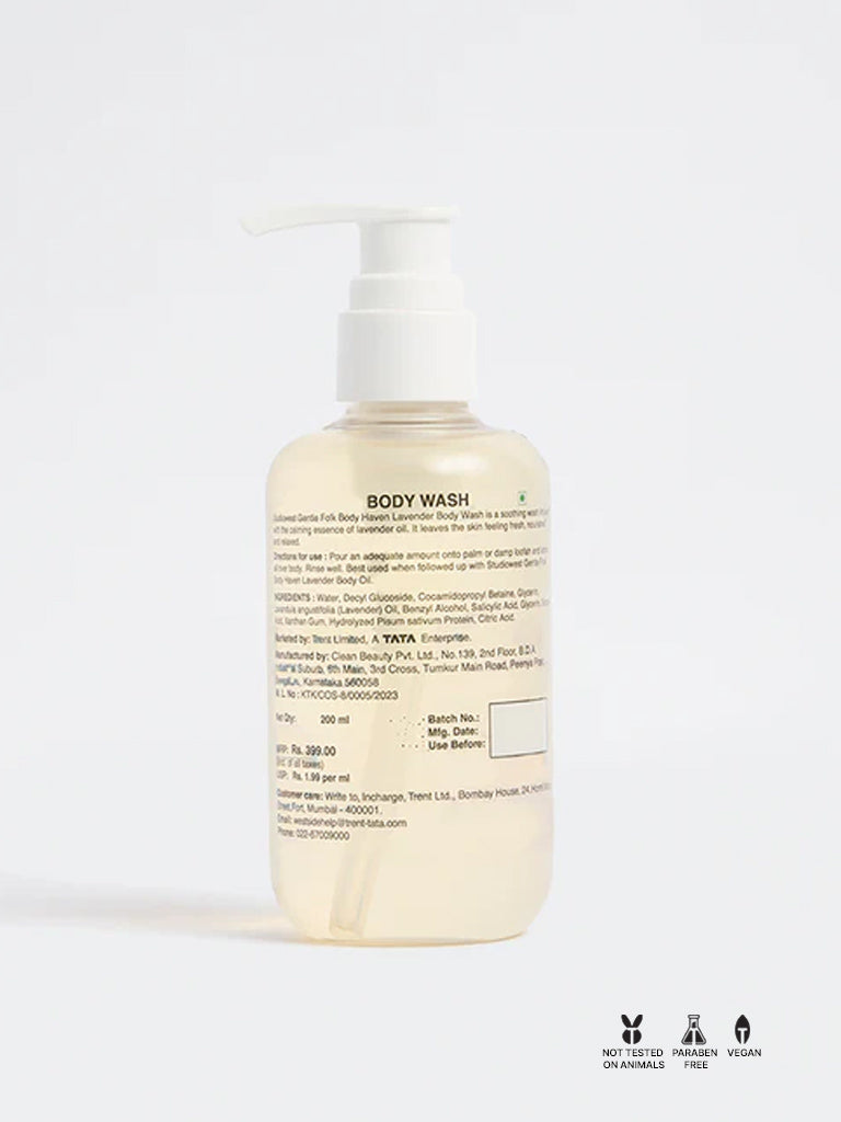 Studiowest Gentle Folk Lavender Body Wash - 200  ML