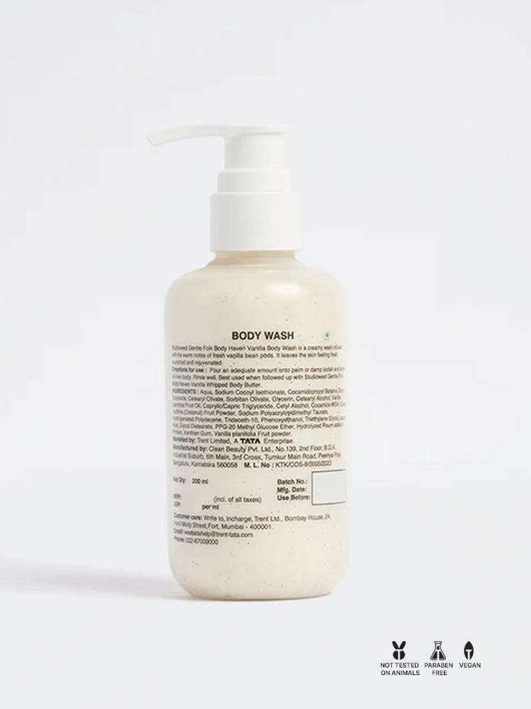 Studiowest Gentle Folk Vanilla Body Wash - 200  ML