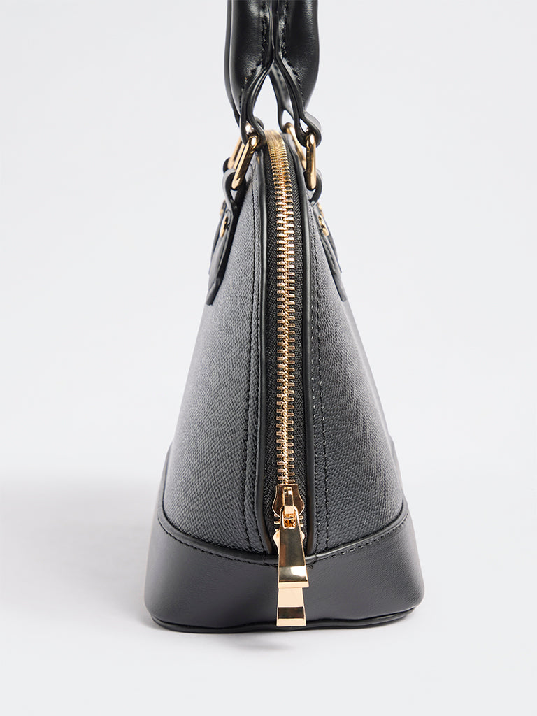Westside Black Classic Bowling Bag with Sling Handle