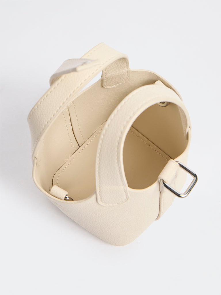 Westside Ivory Nano Bucket Bag