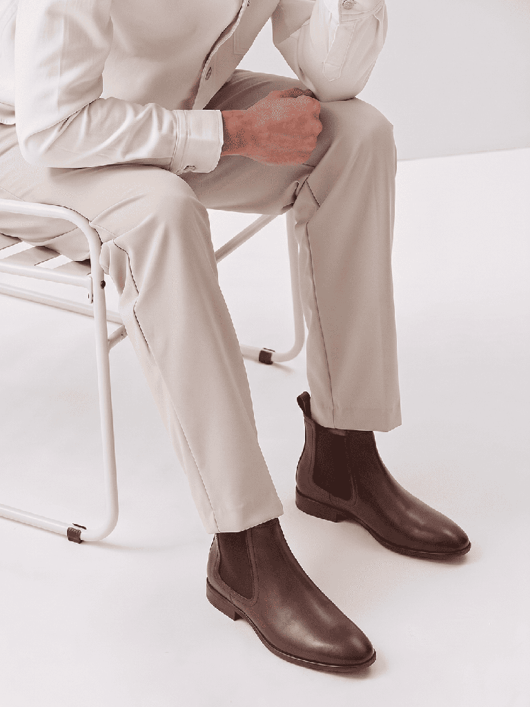 SOLEPLAY Brown Chelsea Boots