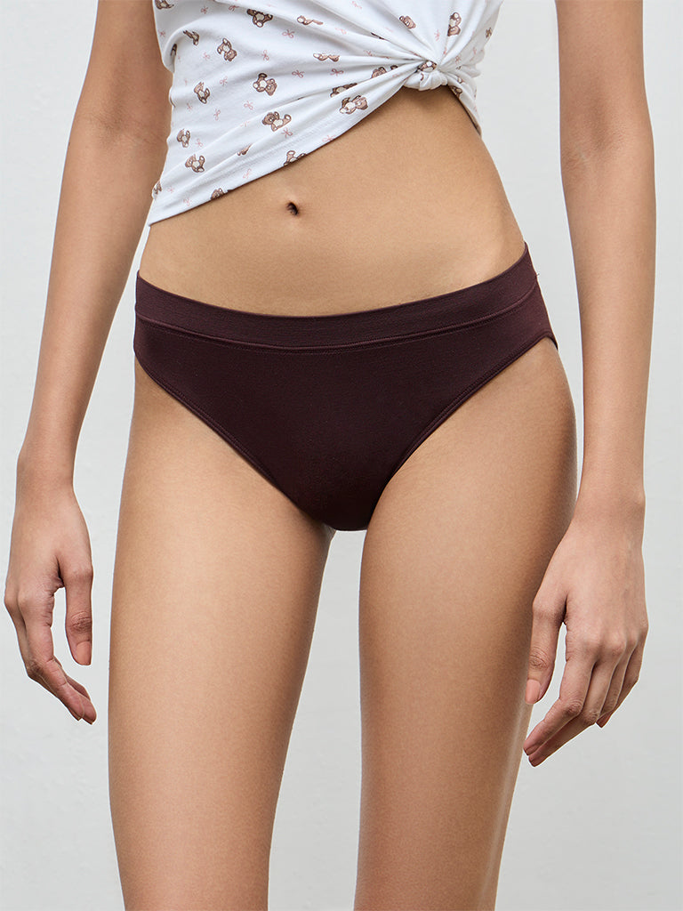 Superstar 2-Pack Solid Seam-Free Bikini Briefs