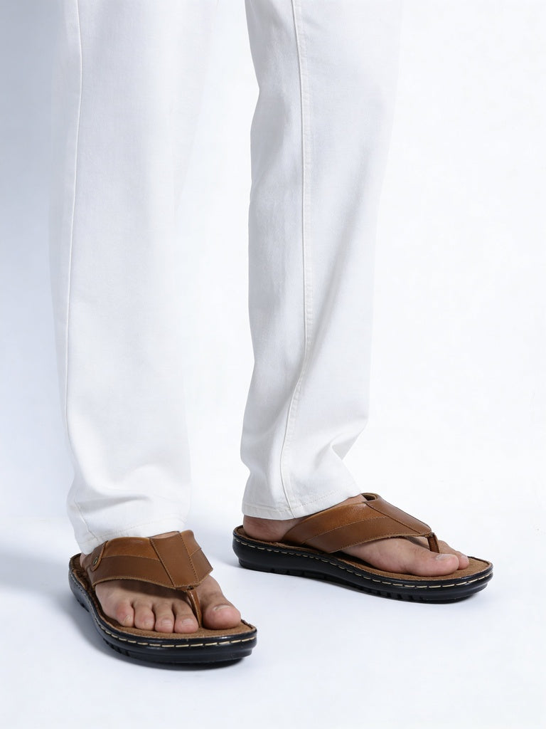 SOLEPLAY Tan Thong Sandals