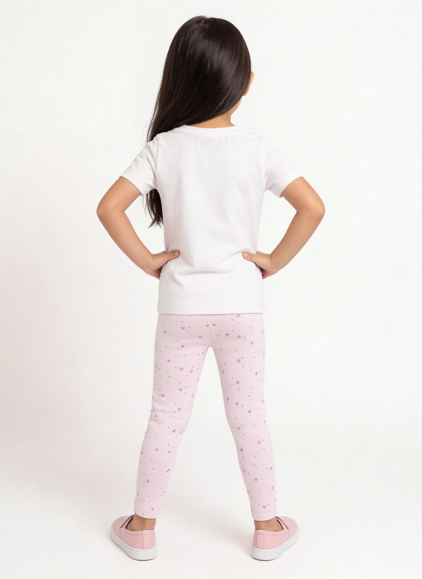 3-Pack HOP Kids Girls Pink Printed Cotton T-Shirts - Exclusive