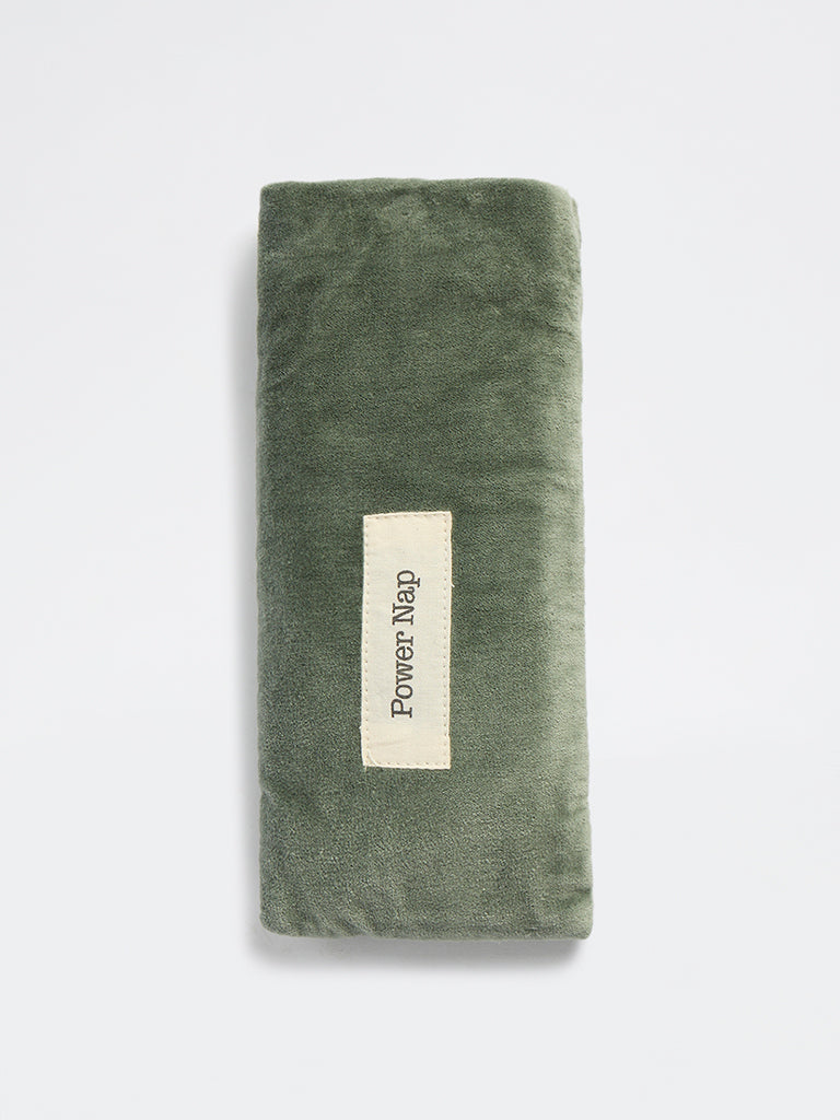 Westside Home Olive Solid Eye Pillow