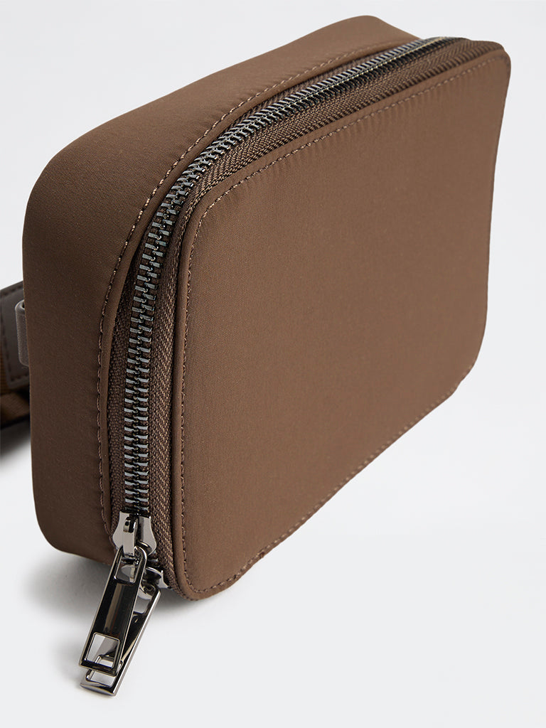 Westside Dark Brown Sling Bag