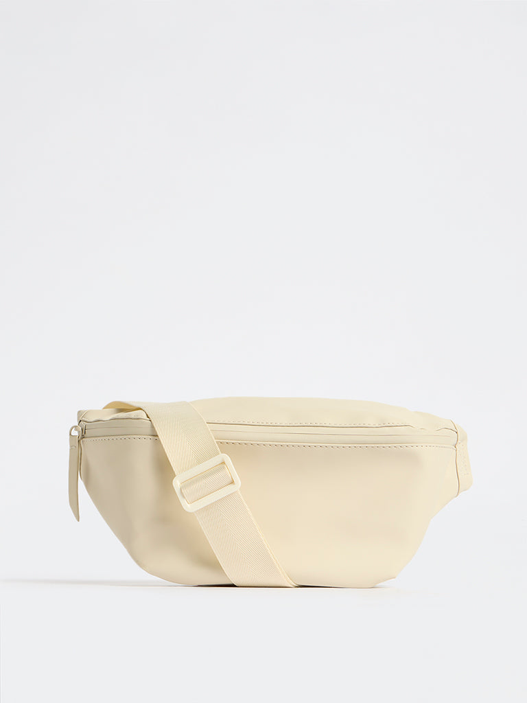 Westside Beige Adjustable Fanny Pack