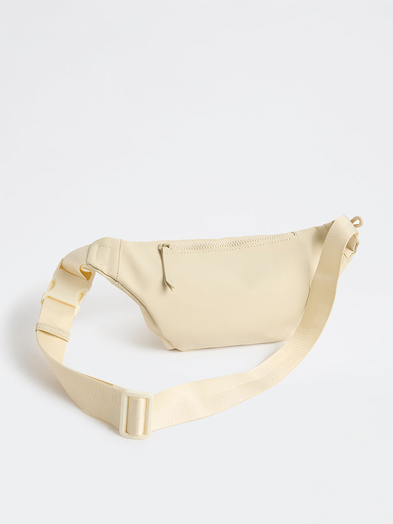 Westside Beige Adjustable Fanny Pack