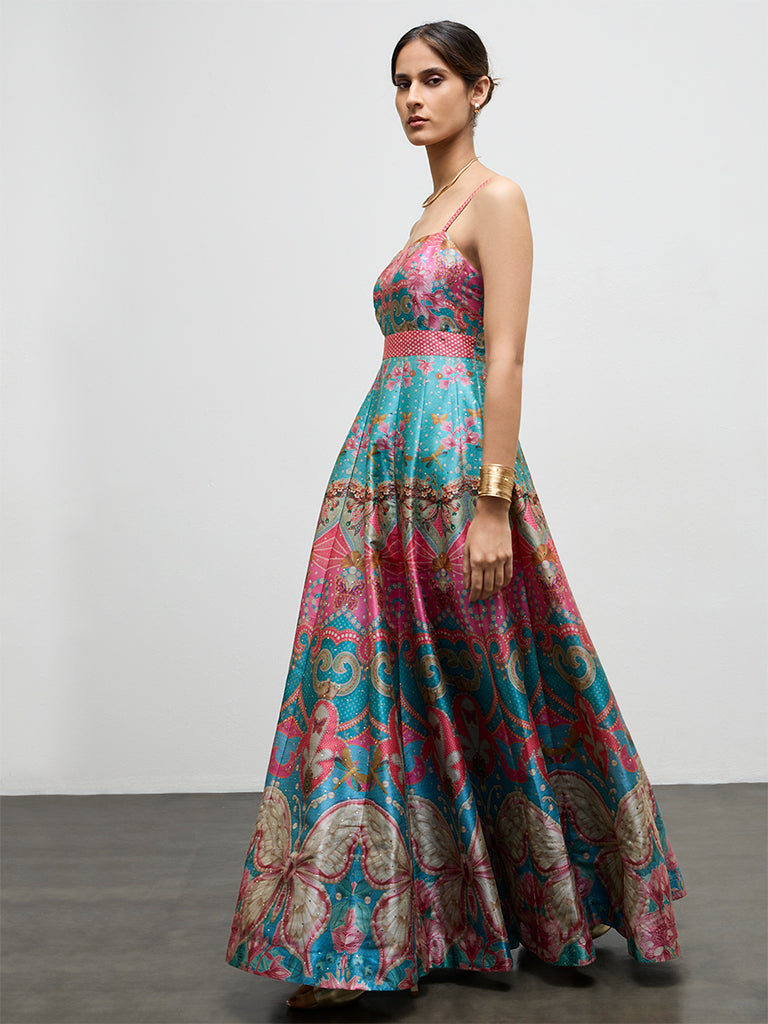 Buy Vark Multicolor Printed A-Line Dress from Westside Buy Vark Multicolor Printed A-Line Dress from Westside