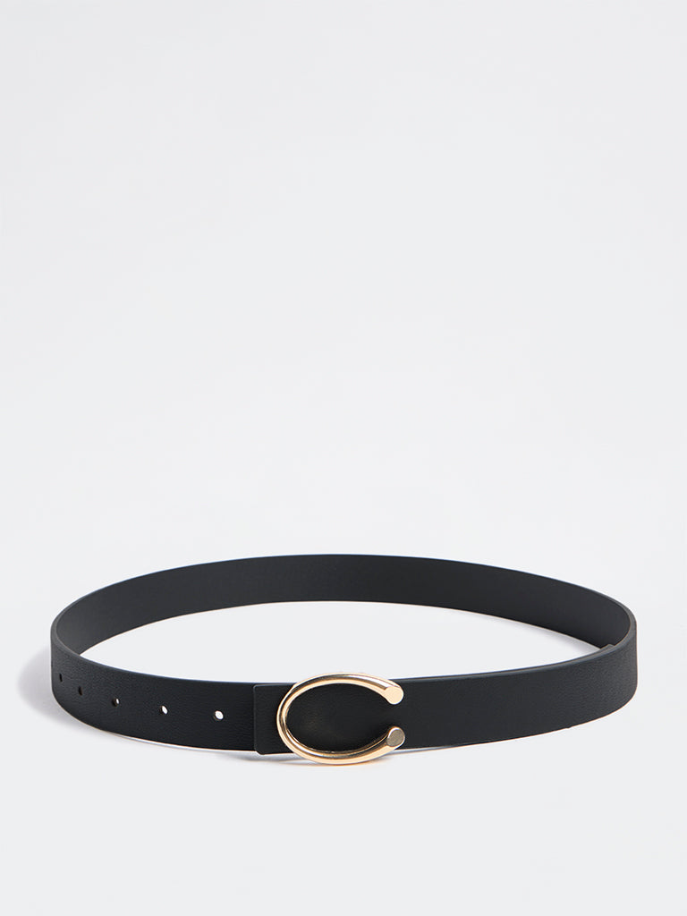 Westside Accessories Black C-Buckle Belt