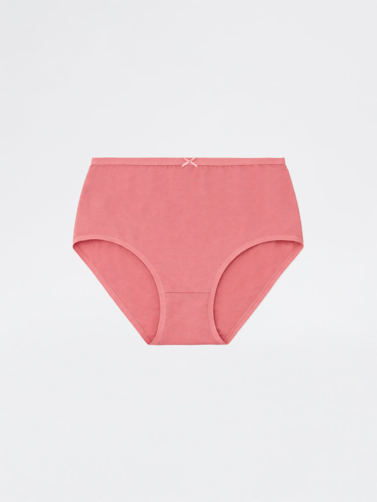 Wunderlove 3-Pack Floral Printed Cotton-Blend Full Briefs