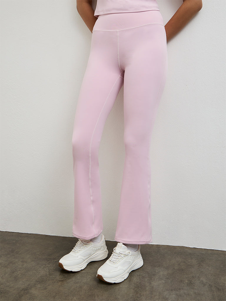 Nuoflexx Light Pink High-Rise Yoga Pants