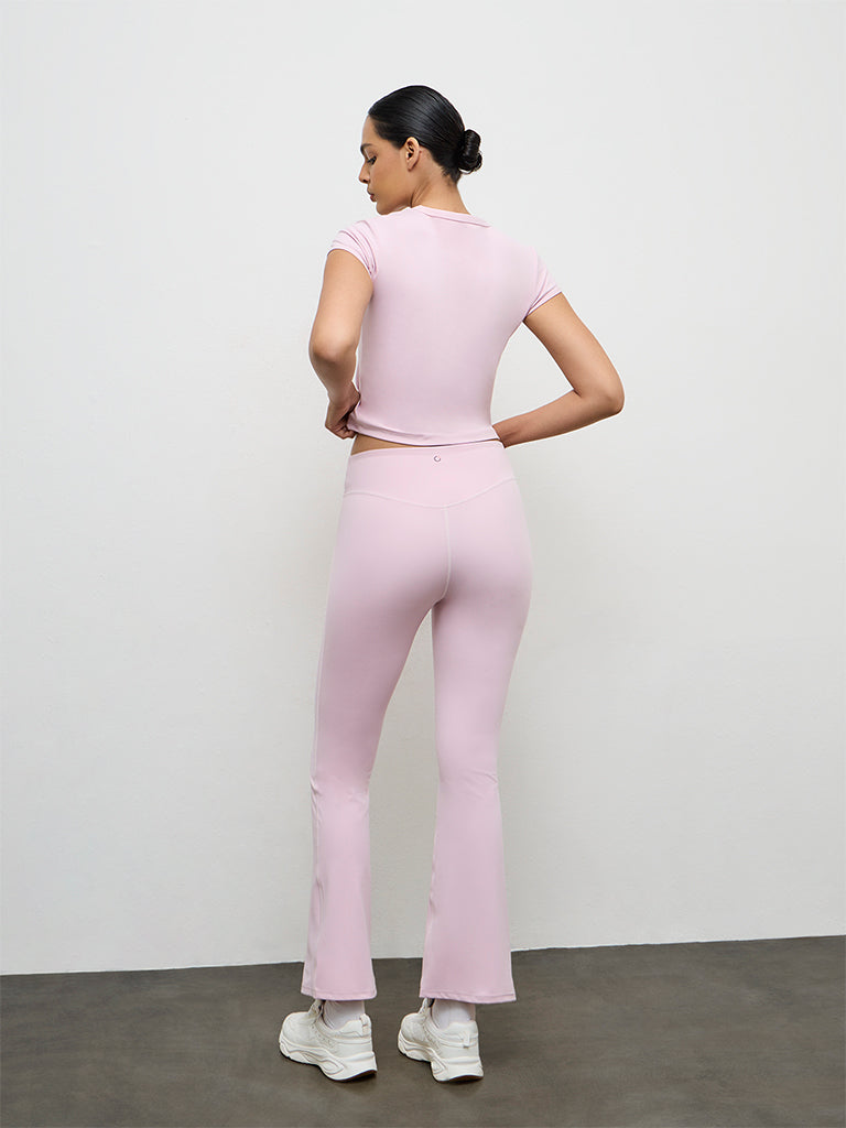 Nuoflexx Light Pink High-Rise Yoga Pants