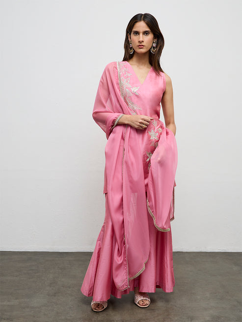 sachin and babi light blue dress Indian Designer Dresses Online USA | Modern Occasion Wear