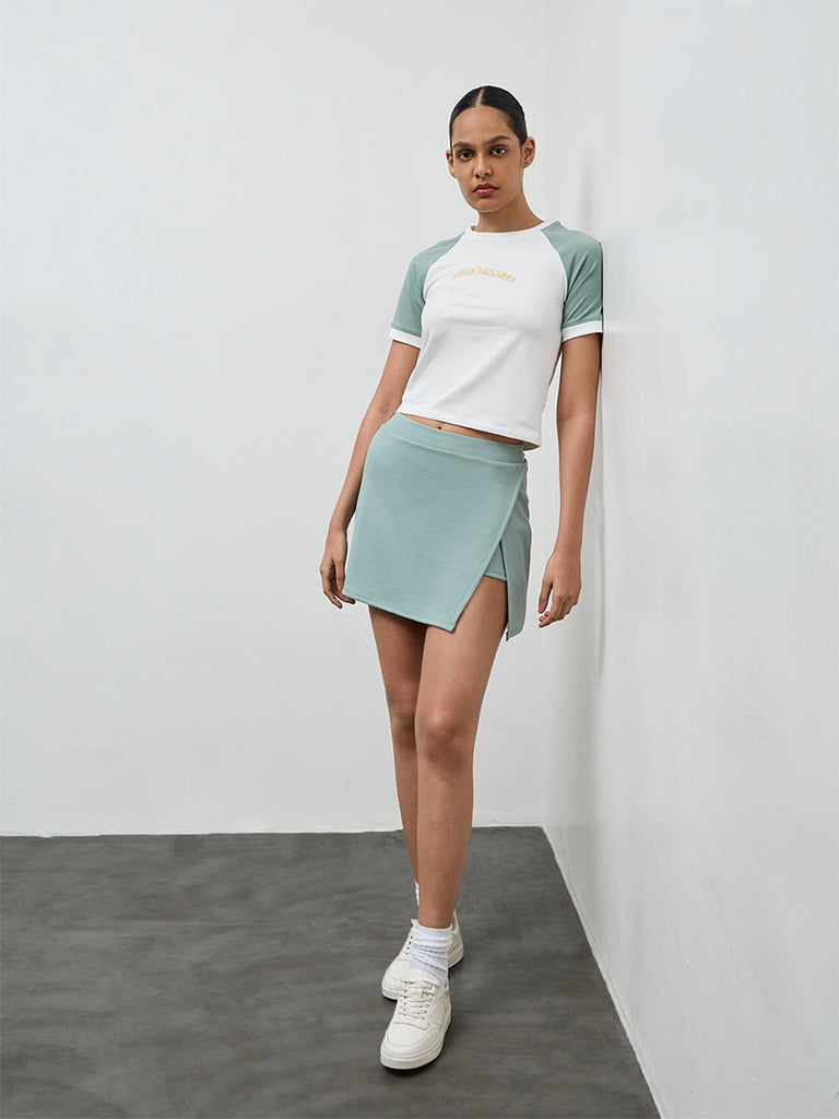 Nuoflexx Sage High-Rise Skorts