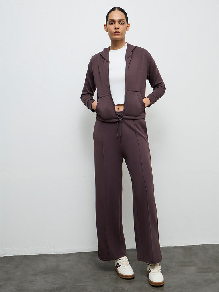 Nuoflexx Dark Brown Solid Jacket