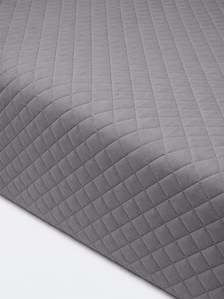 Westside Home Grey Queen Heat Seal Quilt