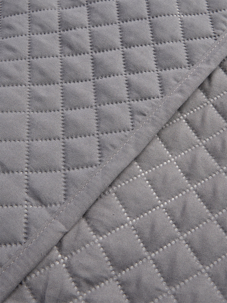 Westside Home Grey Queen Heat Seal Quilt