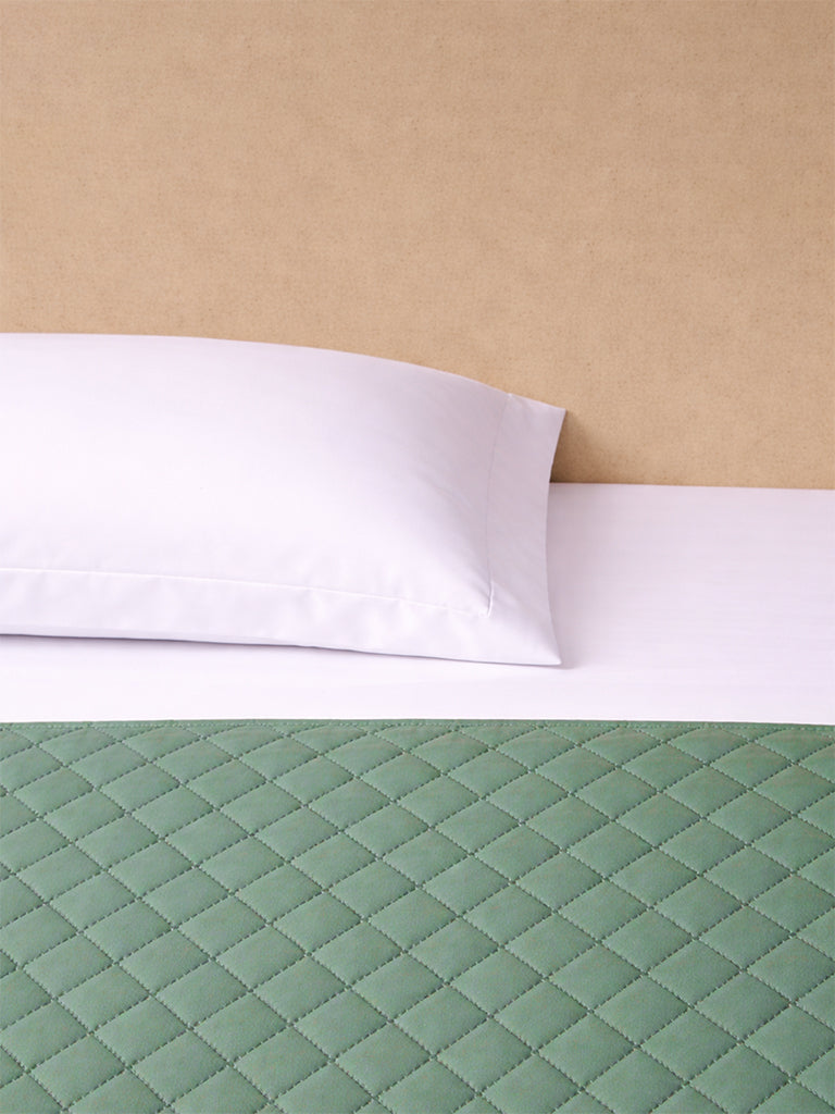 Westside Home Green Queen Heat Seal Quilt