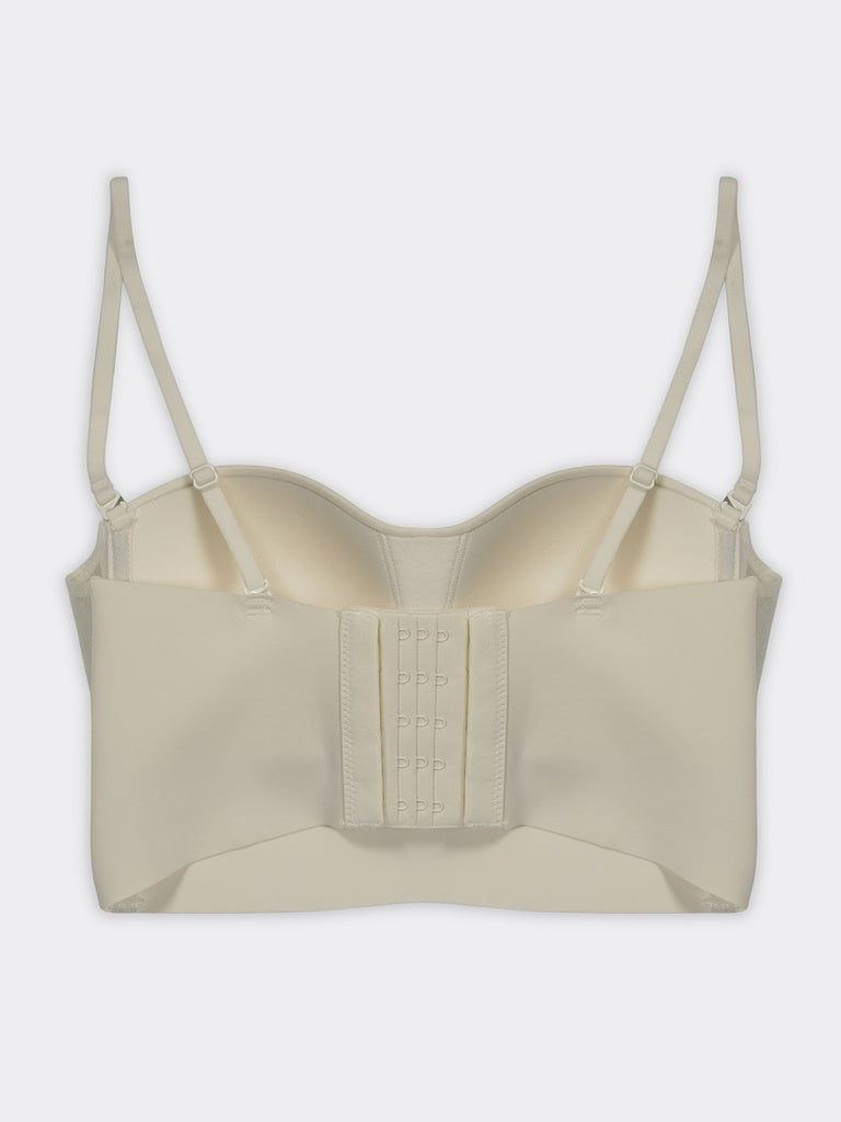 Wunderlove Ivory Padded Bandeau Shapewear Bra