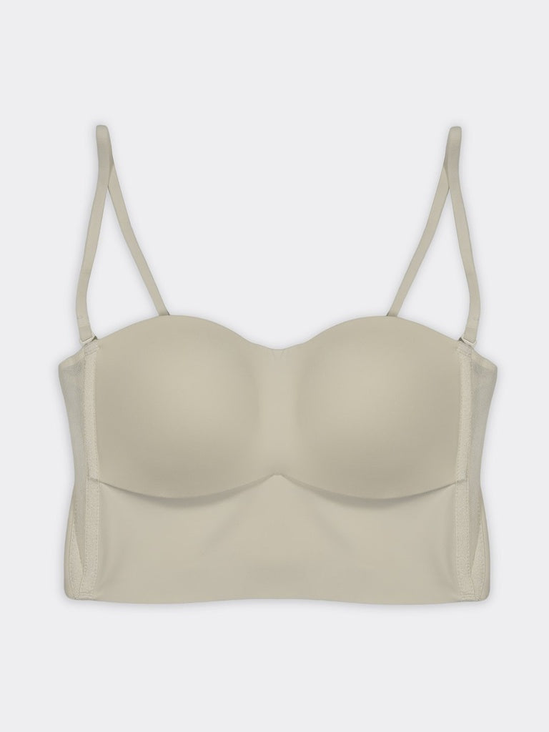 Wunderlove Ivory Padded Bandeau Shapewear Bra