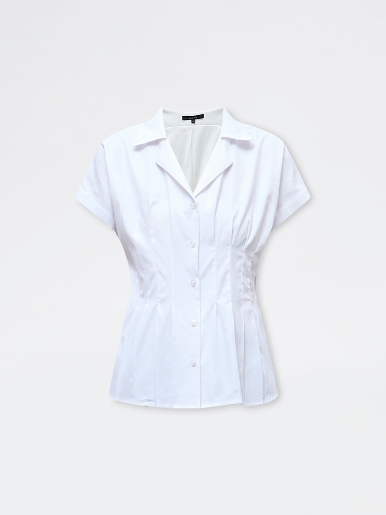 Wardrobe White Fitted Shirt