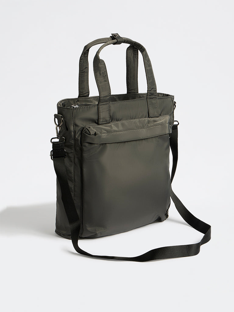 Westside Dark Grey Tote Bag