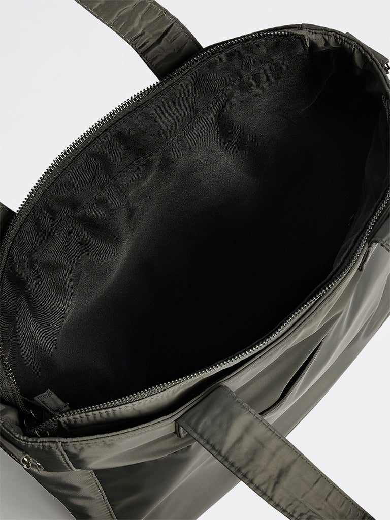 Westside Dark Grey Tote Bag