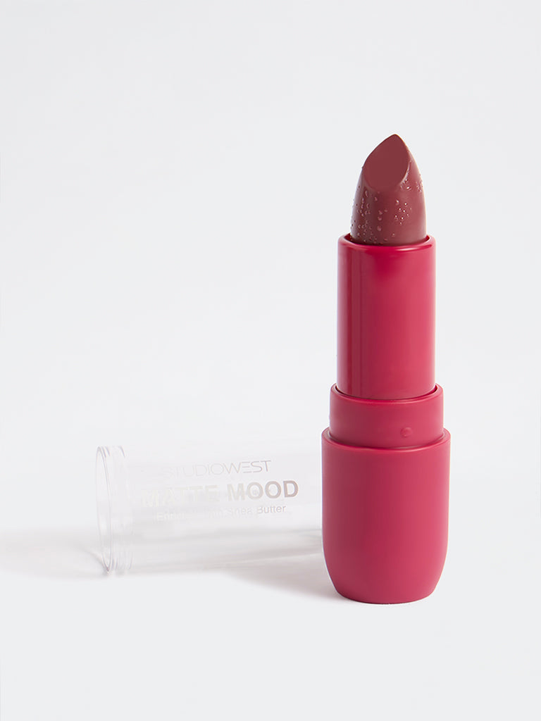 Studiowest Matte Mood Wild Rose MV-01 Lipstick - 4.2 GM