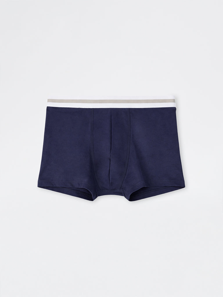 WES Lounge Multicolor Solid Trunks - Pack of 3