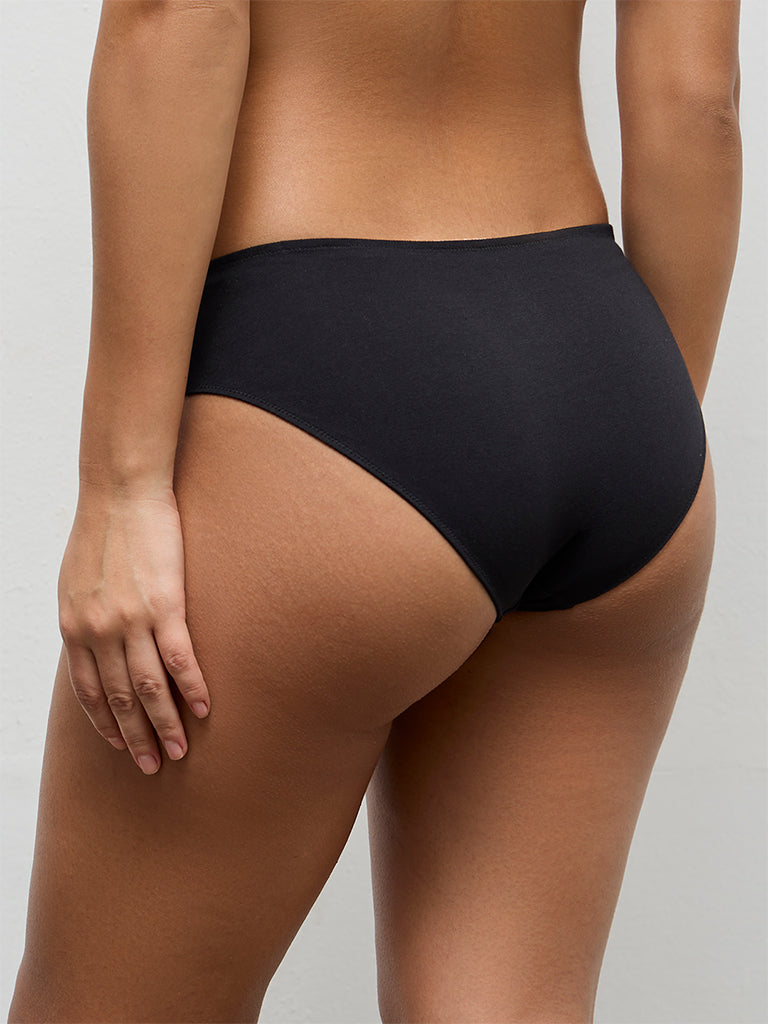 Wunderlove 2-Pack Lace-Detailed Cotton-Blend Hipster Briefs
