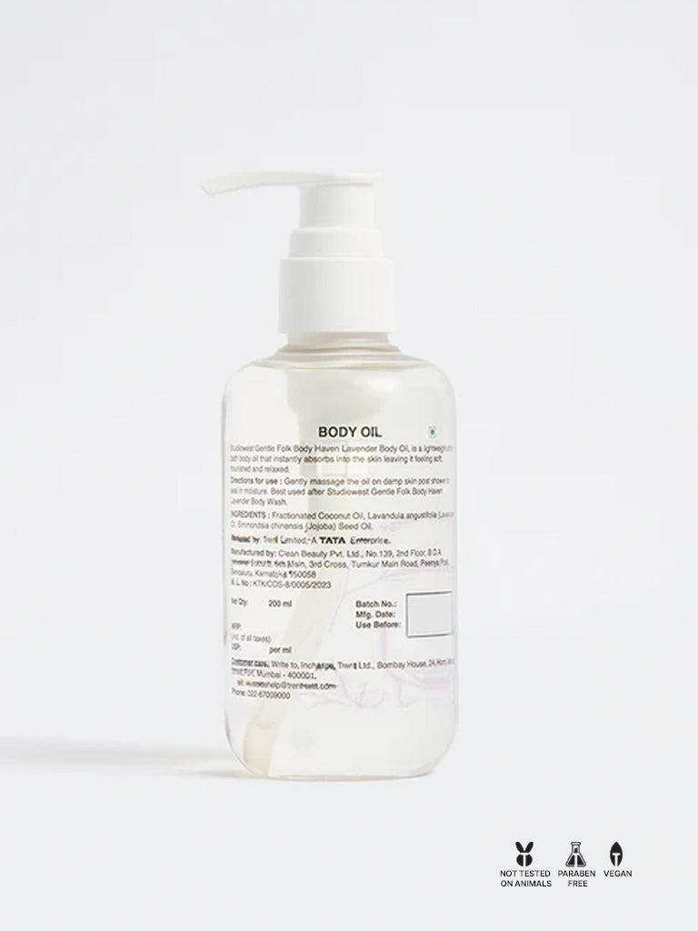 Studiowest Gentle Folk Lavender Body Oil - 200  ML