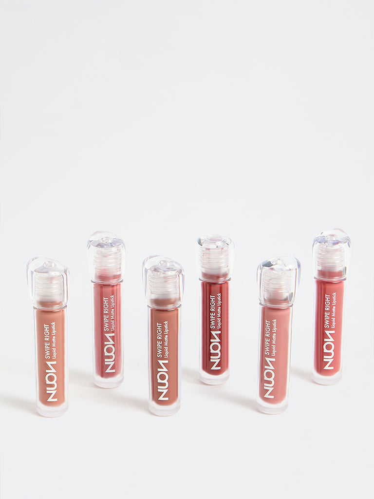 Buy Nuon Swipe Right Cocoa Cloud BR-02 Liquid Matte Lipstick from