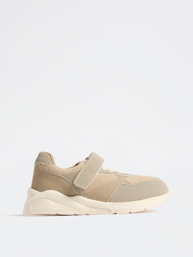 Yellow Beige Sneakers